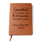 Personalized Bible Verse Beach Theme Book, When You Go Through Deep Waters, Christian Ocean Animal, Jesus Faith Based Notebook Gift for Her