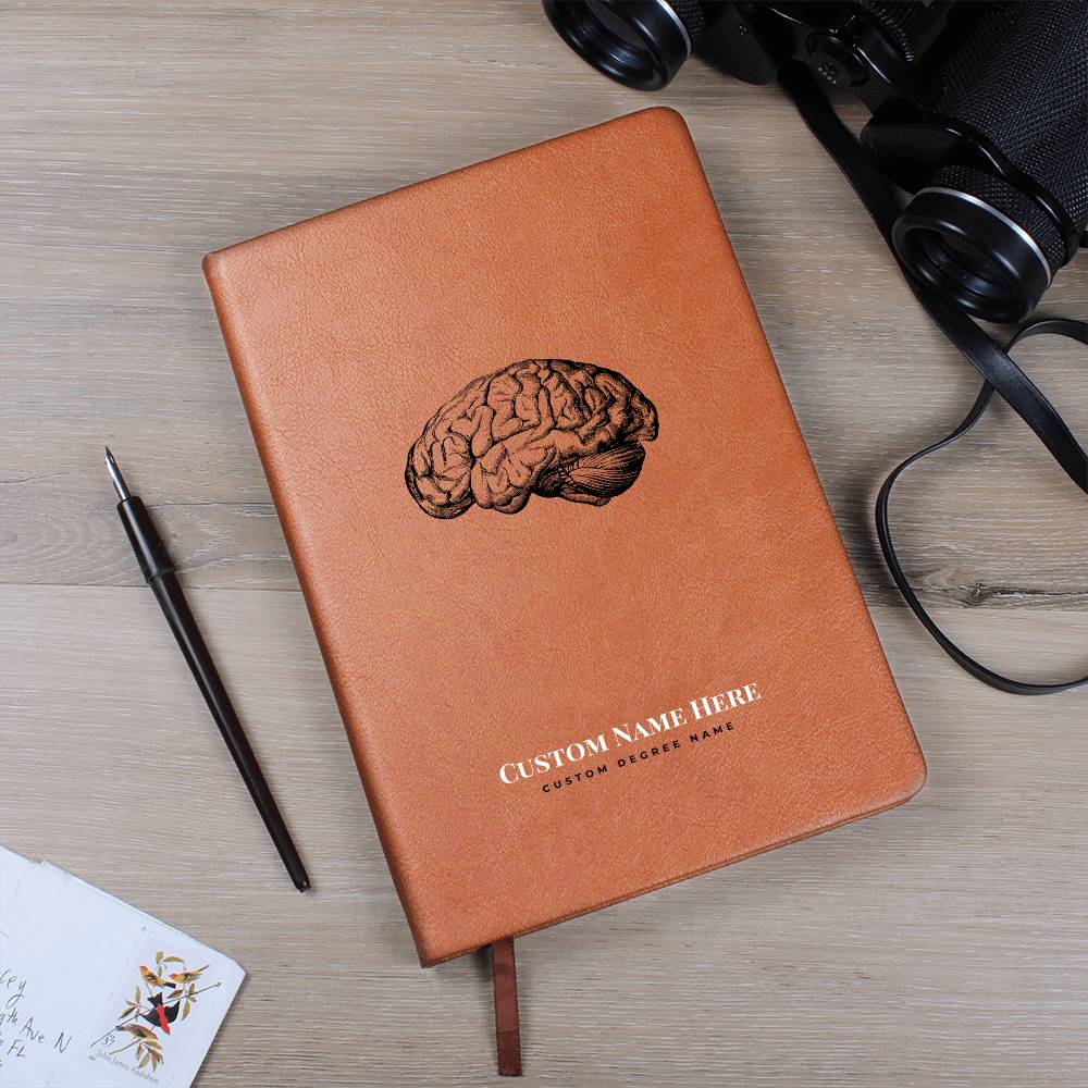 Personalized Neurologist Gift - Custom Journal, Neuro Nurse Gift, Neurology Graduation Gift, Anatomy Brain Journal, Neuroscience Graduation