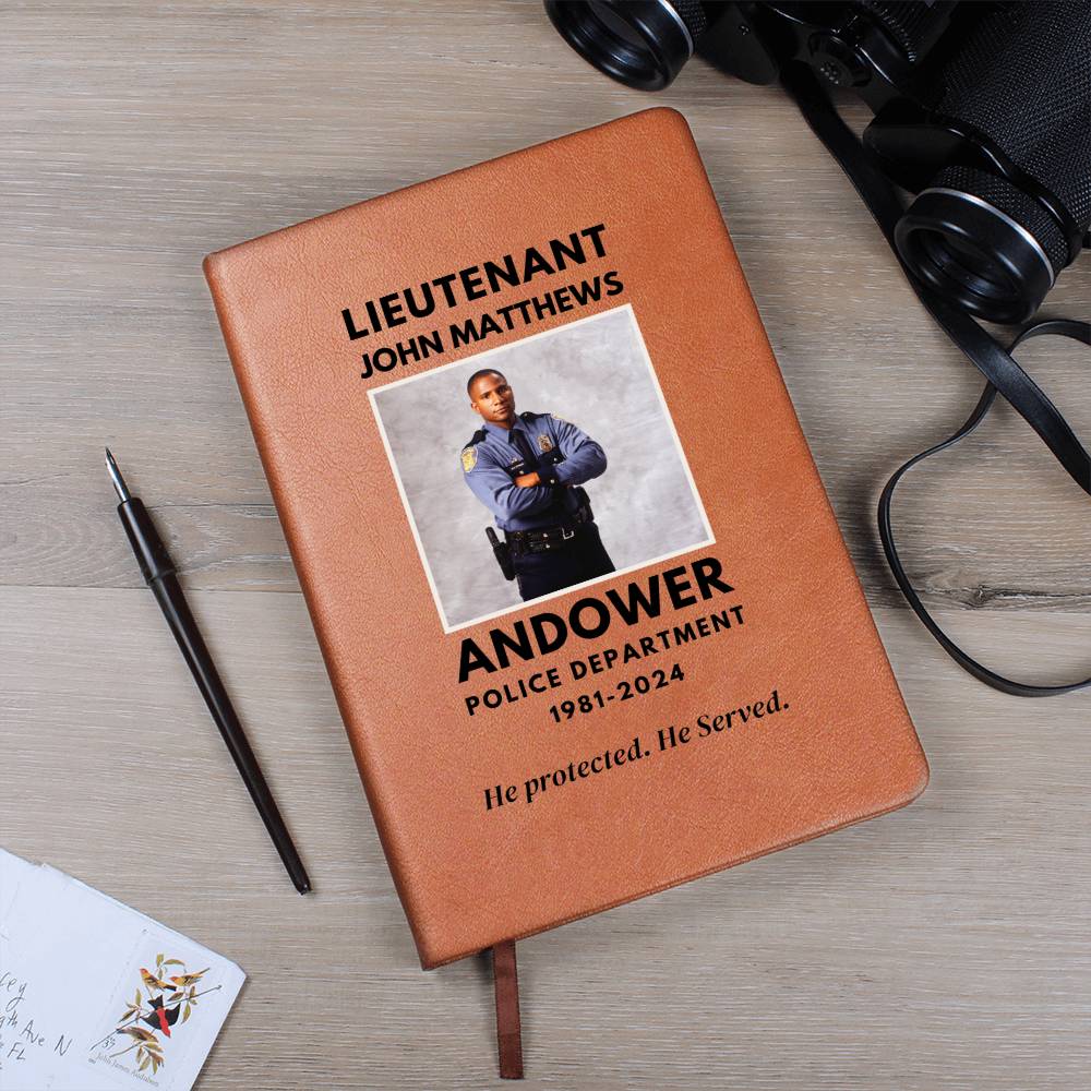 Personalized Police Retirement Gift Police Officer Gift Law Enforcement Lieutenant Fathers Day Gift for Men Police Department Sergeant Gifts