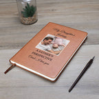 Letters To My Daughter Custom Pregnancy Journal Customized Keepsake Gift For New Mom Baby Girl Shower Memory Book Personalized Name Notebook