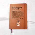 Gift for Art Connoisseurs Schöngeist Journal Intellectual Pursuits Notebook Personalized Name Gift for Artistic Individuals Aesthetics