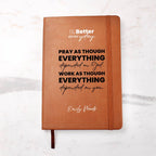 Personalised Inspiration Journal Motivational Notebook Self Love Club Diary Personal Growth Mindset Improvement Custom Name Goal Setting