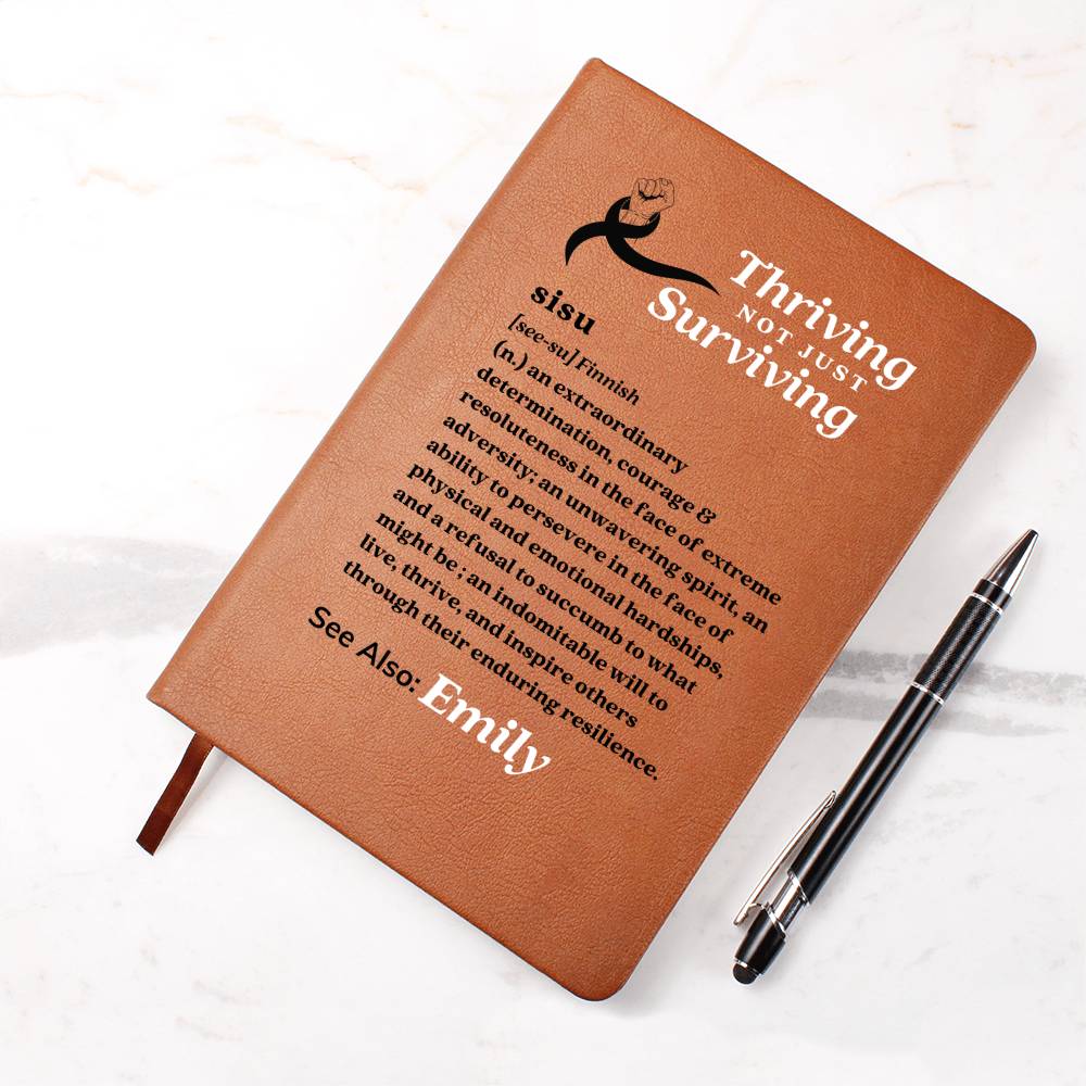 Cancer survivor gift Journal, inspirational gifts, motivational gift for cancer patients, Breast cancer Notebook, strength journal gifts