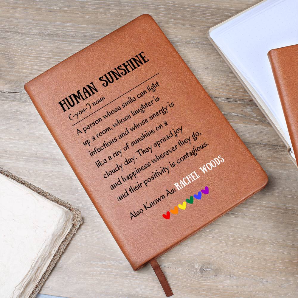 Human Sunshine Definition Gratitude Inspirational Motivational Gifts for Women Appreciation Gift for Teacher Friends Coworkers Doctor Nurse