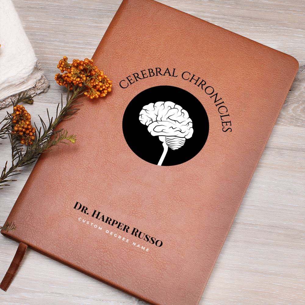 Personalized Neurologist Gift - Custom Journal, Neuro Nurse Gift, Neurology Graduation Gift, Anatomy Brain Journal, Neuroscience Graduation