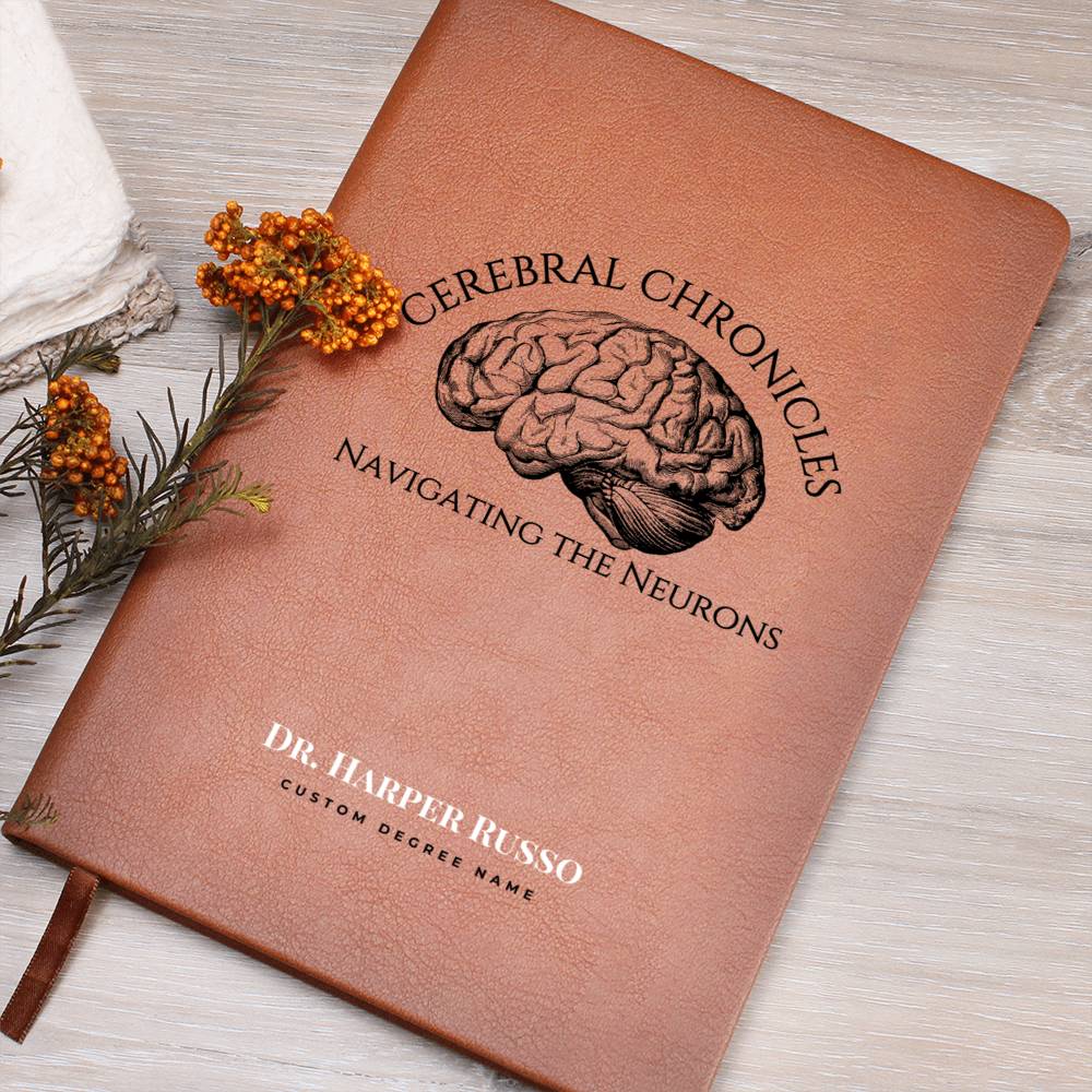 Personalized Neurologist Gift - Custom Journal, Neuro Nurse Gift, Neurology Graduation Gift,  Anatomy Brain Journal, Neuroscience Graduation Gift