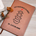Personalized Chiropractic Journal, Chiropractor Grad Gift, Got Your Back spine - doctor, physiotherapist, orthopaedic surgeon medical Diary