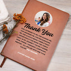 Thank You Teacher Journal, Teacher retirement gift, Teacher Gratitude, Appreciation Gifts for women teacher, Custom Photo and Name