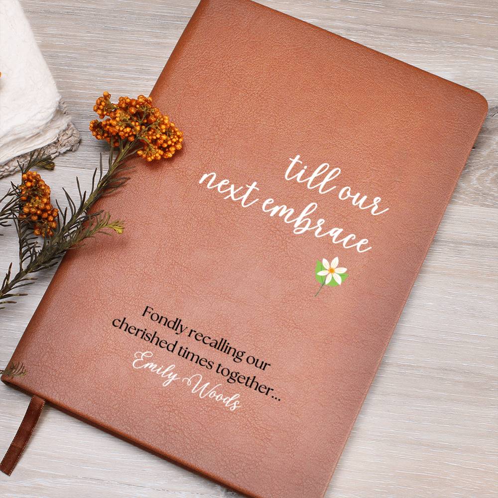 Bereavement Gift, Custom Sympathy Gift for Loss, Until We Meet Again - Grief Journal, Personalized Memorial Journal,  Memories of You Journal