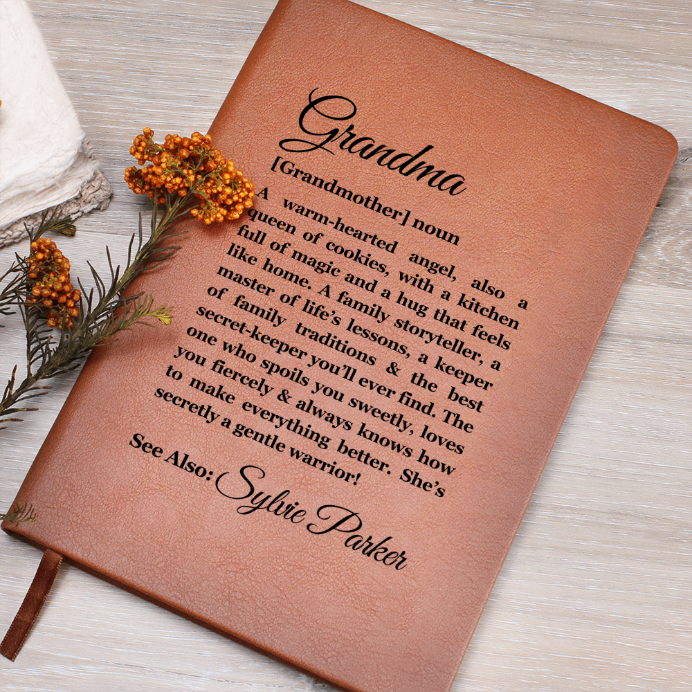 Birthday Gift For Grandmother, Grandma Definition Meaning, Custom Journal For Her, Grandmother Nana Christmas Gifts, Nana Grandmom Gifts