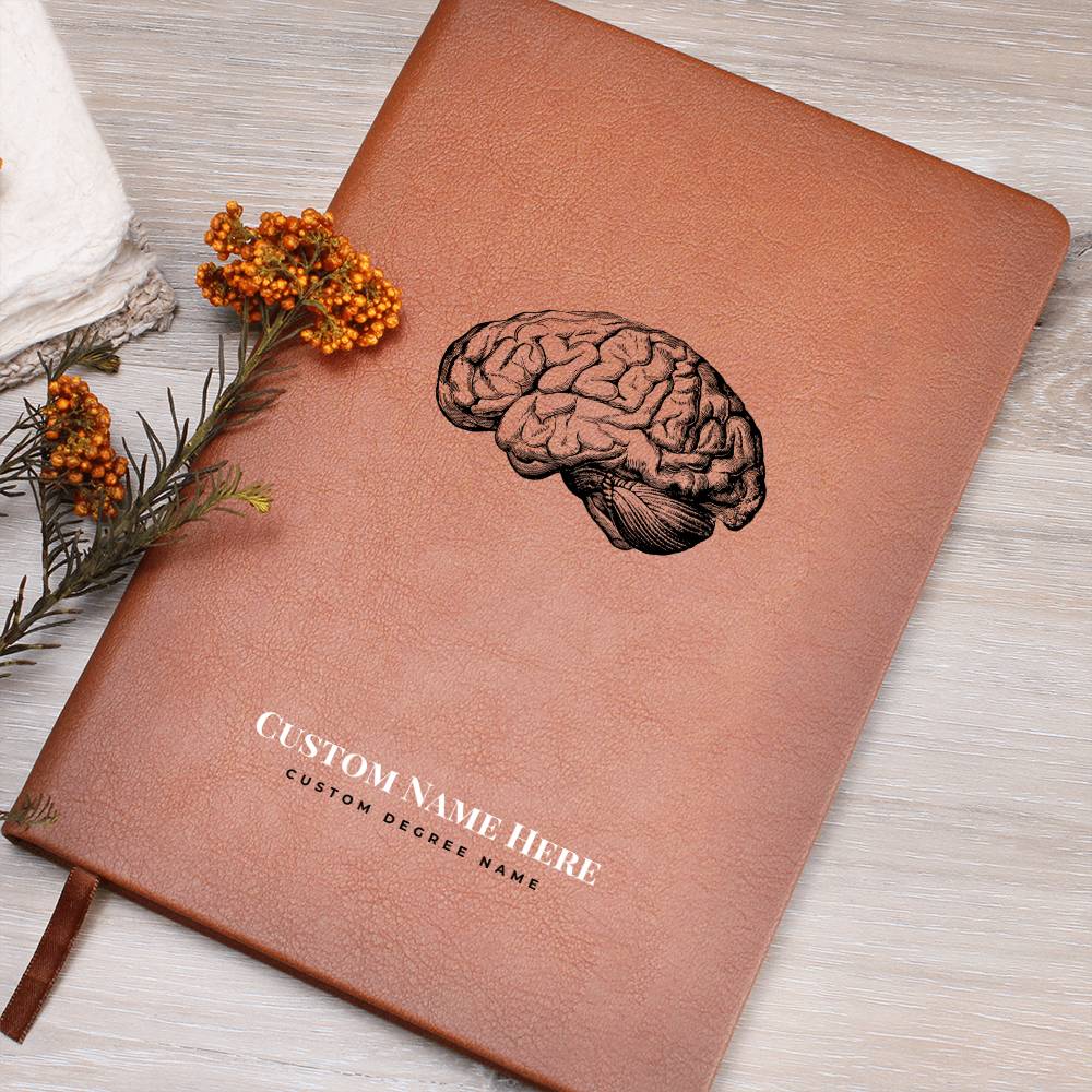 Personalized Neurologist Gift - Custom Journal, Neuro Nurse Gift, Neurology Graduation Gift, Anatomy Brain Journal, Neuroscience Graduation