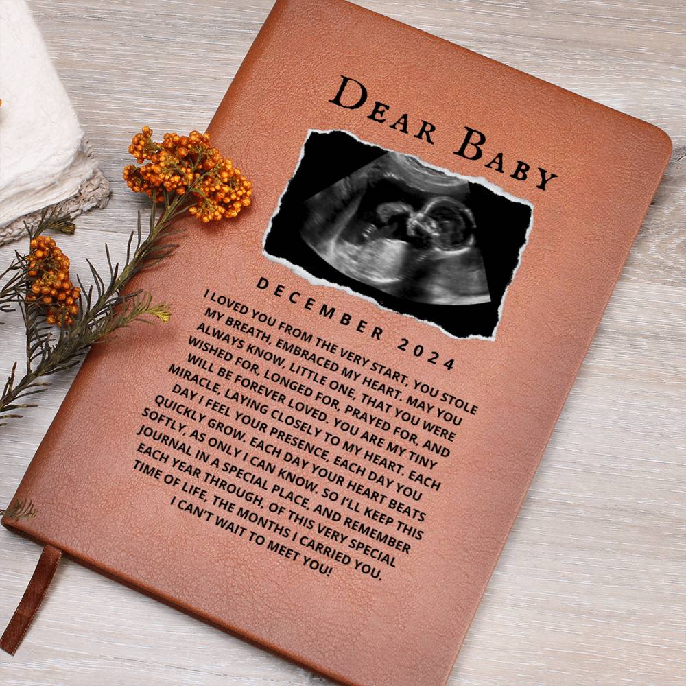 Pregnancy Journal for Expecting Mom, Mothers Day Gift, Baby Shower Gift, Baby Keepsake Journal, New Mom Gift Pregnancy Announcement