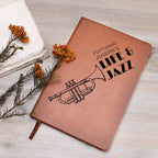 Saxophone Musician Gift, Custom Name Gift, Personalized Saxophone Journal, Saxophone Player, Saxophone Lover, Music Lover, Music Jazz Gift