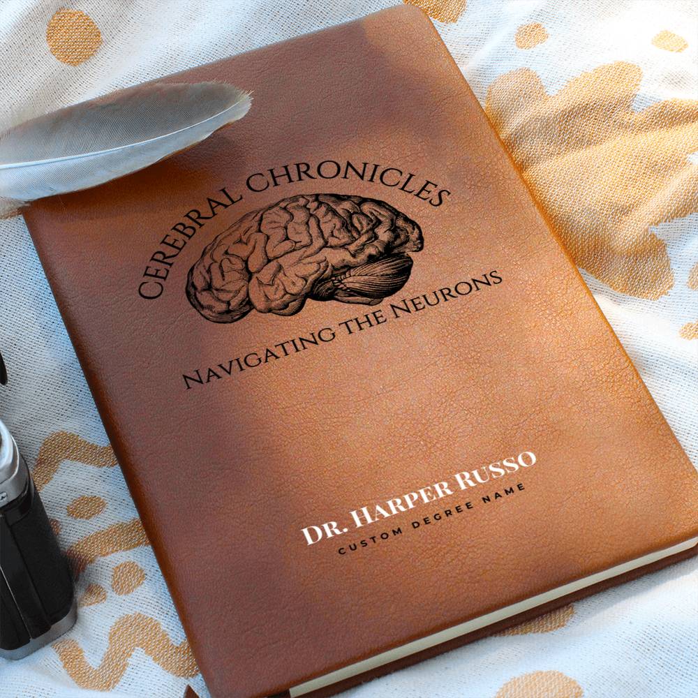 Personalized Neurologist Gift - Custom Journal, Neuro Nurse Gift, Neurology Graduation Gift,  Anatomy Brain Journal, Neuroscience Graduation Gift