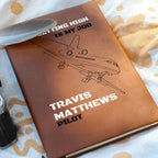 Personalized Journal Gift for Pilot, Aviation, Pilot Gifts, Aviator Gift, Flight School Graduation, Helicopter Pilot Gifts, Solo Flight