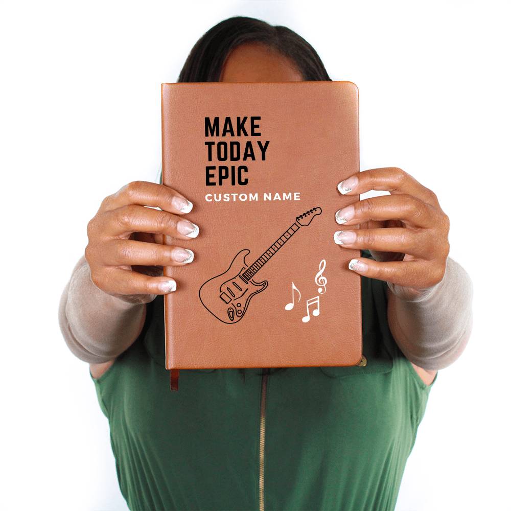 Music Notebook Songwriting Personalized Guitar Lyric Journal Lyrical Writer Journal Writing Custom Songwriters Notebook Musician Song Diary