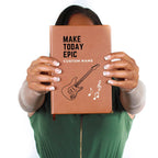 Music Notebook Songwriting Personalized Guitar Lyric Journal Lyrical Writer Journal Writing Custom Songwriters Notebook Musician Song Diary