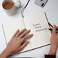 Dreamer's Journal, Difference Maker Notebook, Limitless Potential, Gift for Inspiring Person, Motivational Gift, Strength and Determination