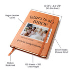 Letters to the Bride from Bridesmaids Personalised Bride's Name & Wedding Date Journal Best Friend Notebook Gifts Bridal Gifts Wedding Gift