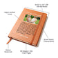 Personalised I Closed My Eyes Daughter Leather Journal Sentimental Keepsake Gift for Daughter Wedding Day Graduation Birthday Proud Mother