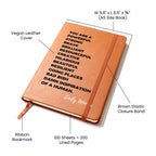 Personalized Mentor Journal, Manager gift, teacher gift, coach gift, speaker gift, social worker gift, Christmas gift for boss, leader gift