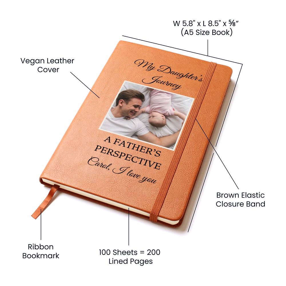 Letters To My Daughter Custom Pregnancy Journal Customized Keepsake Gift For New Mom Baby Girl Shower Memory Book Personalized Name Notebook