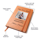 My Son's Journey Personalized Name Photo Notebook Custom Pregnancy Journal Baby Shower Gift for New Mom & Dad Boy Memory Book