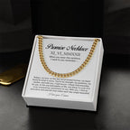 Personalised Promise Necklace For Him, Promise Gifts For Him, Boyfriend Promise Necklace, Gift For Boyfriend, Guy Valentine Gift, Boyfriend Birthday Gift