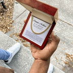 Personalised Promise Necklace For Him, Promise Gifts For Him, Boyfriend Promise Necklace, Gift For Boyfriend, Guy Valentine Gift, Boyfriend Birthday Gift