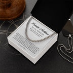 Personalised Promise Necklace For Him, Promise Gifts For Him, Boyfriend Promise Necklace, Gift For Boyfriend, Guy Valentine Gift, Boyfriend Birthday Gift