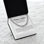 Personalised Promise Necklace For Him, Promise Gifts For Him, Boyfriend Promise Necklace, Gift For Boyfriend, Guy Valentine Gift, Boyfriend Birthday Gift