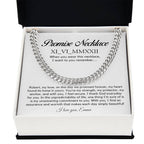 Personalised Promise Necklace For Him, Promise Gifts For Him, Boyfriend Promise Necklace, Gift For Boyfriend, Guy Valentine Gift, Boyfriend Birthday Gift