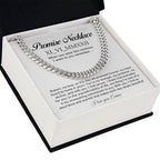 Personalised Promise Necklace For Him, Promise Gifts For Him, Boyfriend Promise Necklace, Gift For Boyfriend, Guy Valentine Gift, Boyfriend Birthday Gift