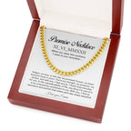 Personalised Promise Necklace For Him, Promise Gifts For Him, Boyfriend Promise Necklace, Gift For Boyfriend, Guy Valentine Gift, Boyfriend Birthday Gift