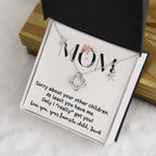 Mother of the Groom gift from Bride, Wedding gift for Husband's Mother,Mother in Law necklace gift,Sentimental Gift for Future Mother-in-Law