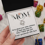Mother of the Groom gift from Bride, Wedding gift for Husband's Mother,Mother in Law necklace gift,Sentimental Gift for Future Mother-in-Law