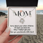 Mother of the Groom gift from Bride, Wedding gift for Husband's Mother,Mother in Law necklace gift,Sentimental Gift for Future Mother-in-Law