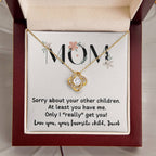 Mother of the Groom gift from Bride, Wedding gift for Husband's Mother,Mother in Law necklace gift,Sentimental Gift for Future Mother-in-Law