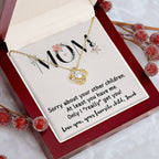 Mother of the Groom gift from Bride, Wedding gift for Husband's Mother,Mother in Law necklace gift,Sentimental Gift for Future Mother-in-Law