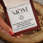 Mother of the Groom gift from Bride, Wedding gift for Husband's Mother,Mother in Law necklace gift,Sentimental Gift for Future Mother-in-Law