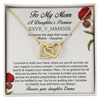 Personalised Roman Numeral Names Message Necklace Gift for Mom, Valentines Day Custom Gift, Mother's Day Gift To my Mom from Daughter