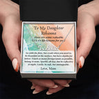 Personalized name necklace valuable ocean life lessons Gifts motivational inspiration wisdom unstoppable spirit empowering Gift for Daughter