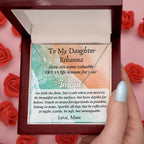 Personalized name necklace valuable ocean life lessons Gifts motivational inspiration wisdom unstoppable spirit empowering Gift for Daughter