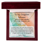 Personalized name necklace valuable ocean life lessons Gifts motivational inspiration wisdom unstoppable spirit empowering Gift for Daughter