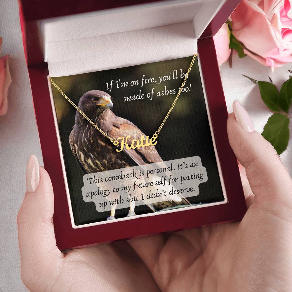 You Are Inspiration, Bible Verse Gift, Inspirational Quote Gifts Custom Inspiration Necklace You are beautiful Name Necklace Christian Gifts