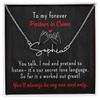 Personalized Gifts, Gift For Her, Custom Name Necklace, Valentine Gift for Girlfriend, Anniversary Gift for Wife, Birthday Gift for Soulmate