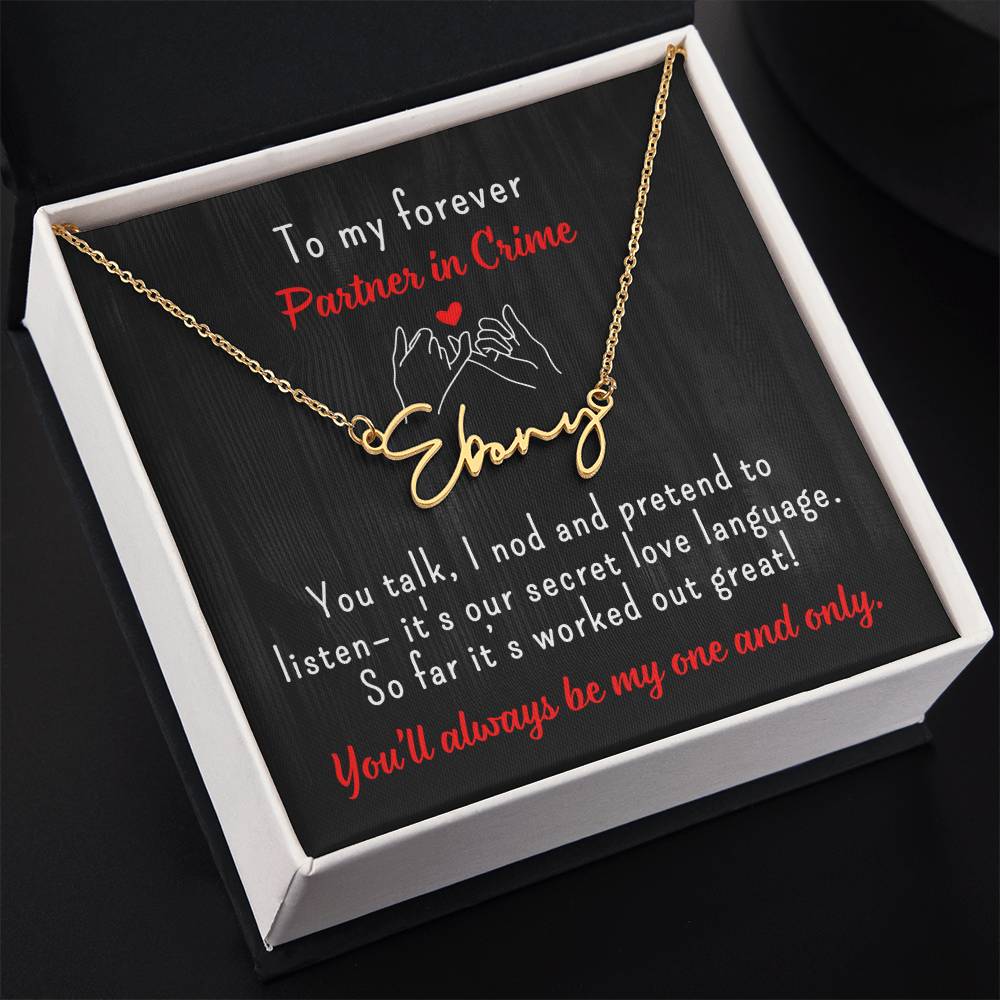 Personalized Gifts, Gift For Her, Custom Name Necklace, Valentine Gift for Girlfriend, Anniversary Gift for Wife, Birthday Gift for Soulmate