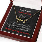 Personalized Gifts, Gift For Her, Custom Name Necklace, Valentine Gift for Girlfriend, Anniversary Gift for Wife, Birthday Gift for Soulmate