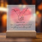 Personalized Couple Acrylic Plaque, Hand Holding Line Art Custom Valentine Gifts, Couple Anniversary Birthday Home Decor, Gift For Him & Her