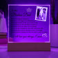 Fathers Day Gifts, Gift for Dad from Daughter, Acrylic Plaque, Sentimental Gift for Dad, To My Dad, Gifts for Him, Custom Name Photo Gift